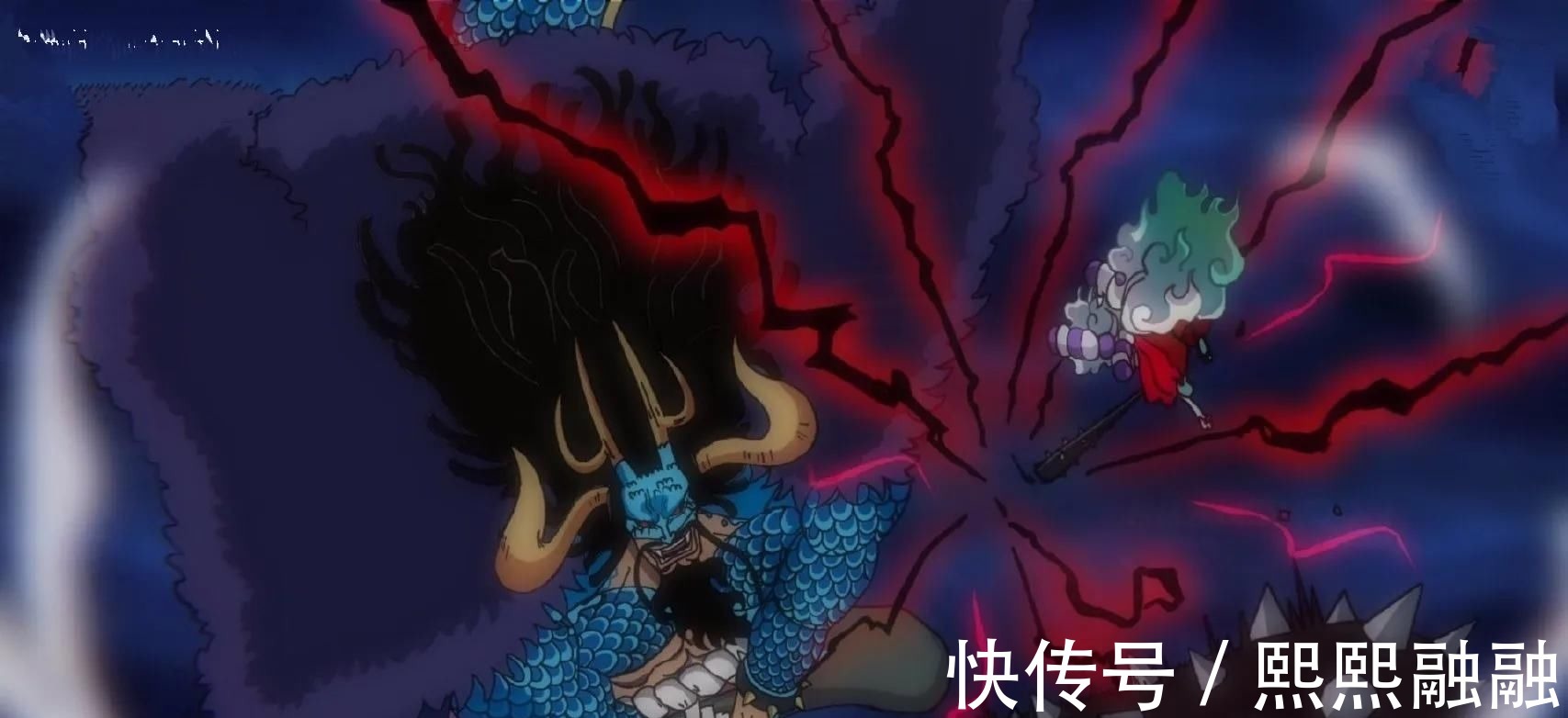 大和|海贼王1025话情报:大和击伤凯多,大妈误以为凯多被路飞驯服