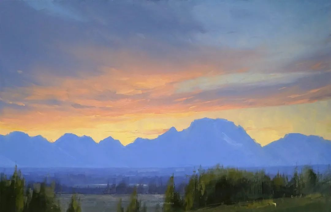 科罗拉多州@斯泰西·彼得森:半路出家的女画家,笔下的风景堪称一绝