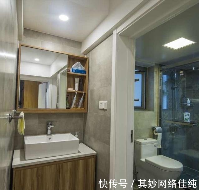 卫生间|毕业夫妻独自设计新家,合理运用建筑面积,连装修师傅都赞不绝口