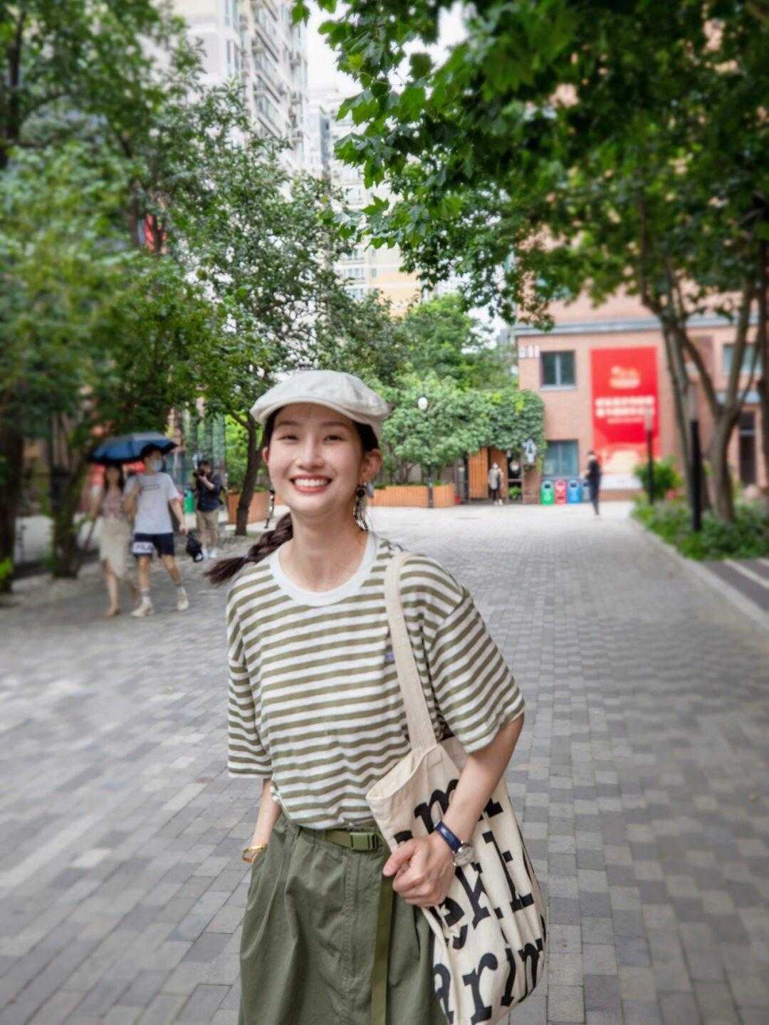 小个子|小个子女生夏季穿搭，衬衫搭配半身裙显高显瘦，简约又洋气