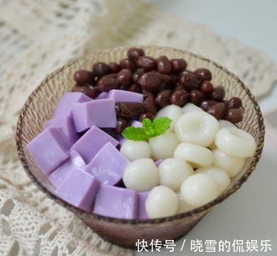白玉紫薯|好吃下饭的白玉紫薯奶冻,几分钟就学到手