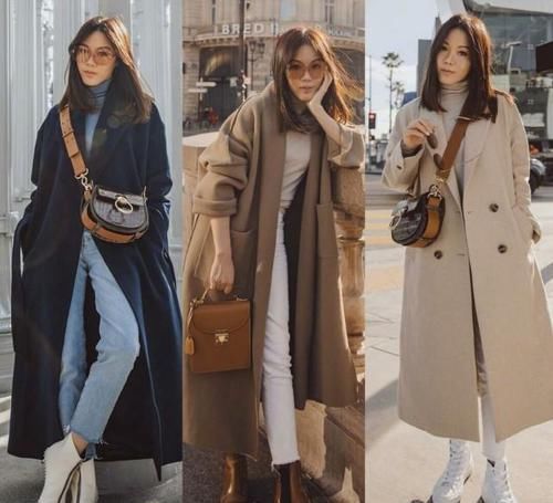  上身|大衣怎么穿才好看？24套搭配示范，上身优雅显瘦品味高级