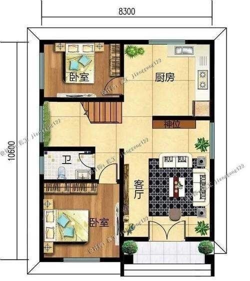 造价|5款80平左右的小户型别墅,3款仅需20万,这个造价做得出来