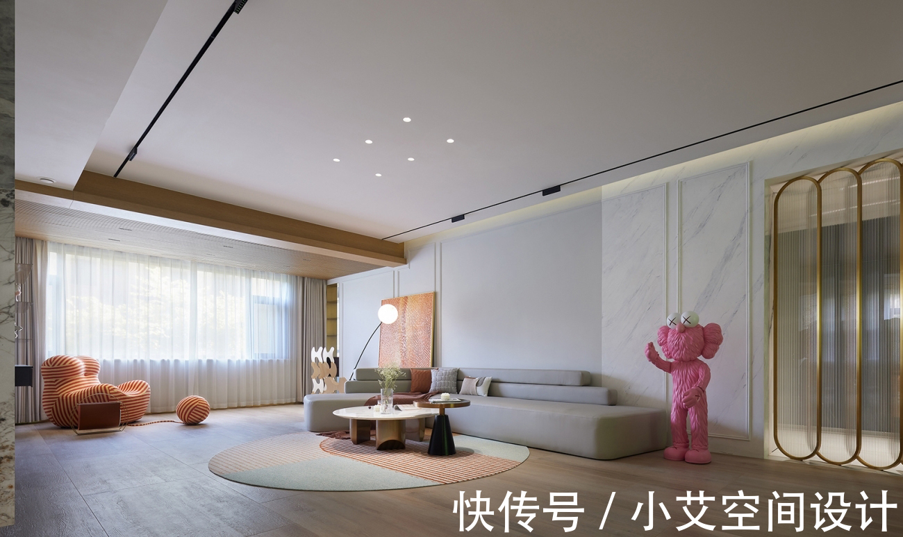 软装|240㎡侘寂风软装，盐甜可控的优雅家居！