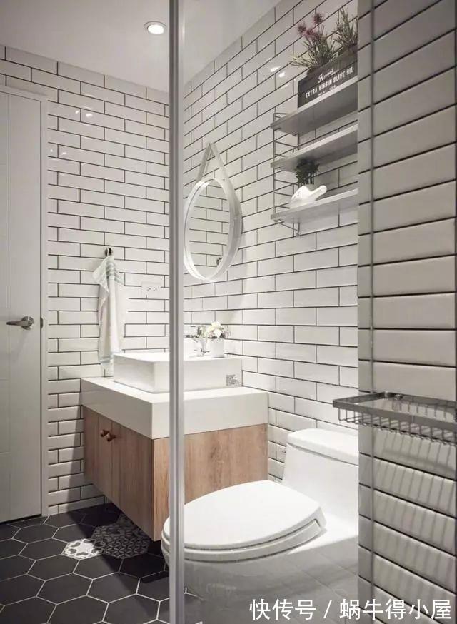 齐家栗子|4平米的小户型卫生间,做好格局划分,也能干湿分离