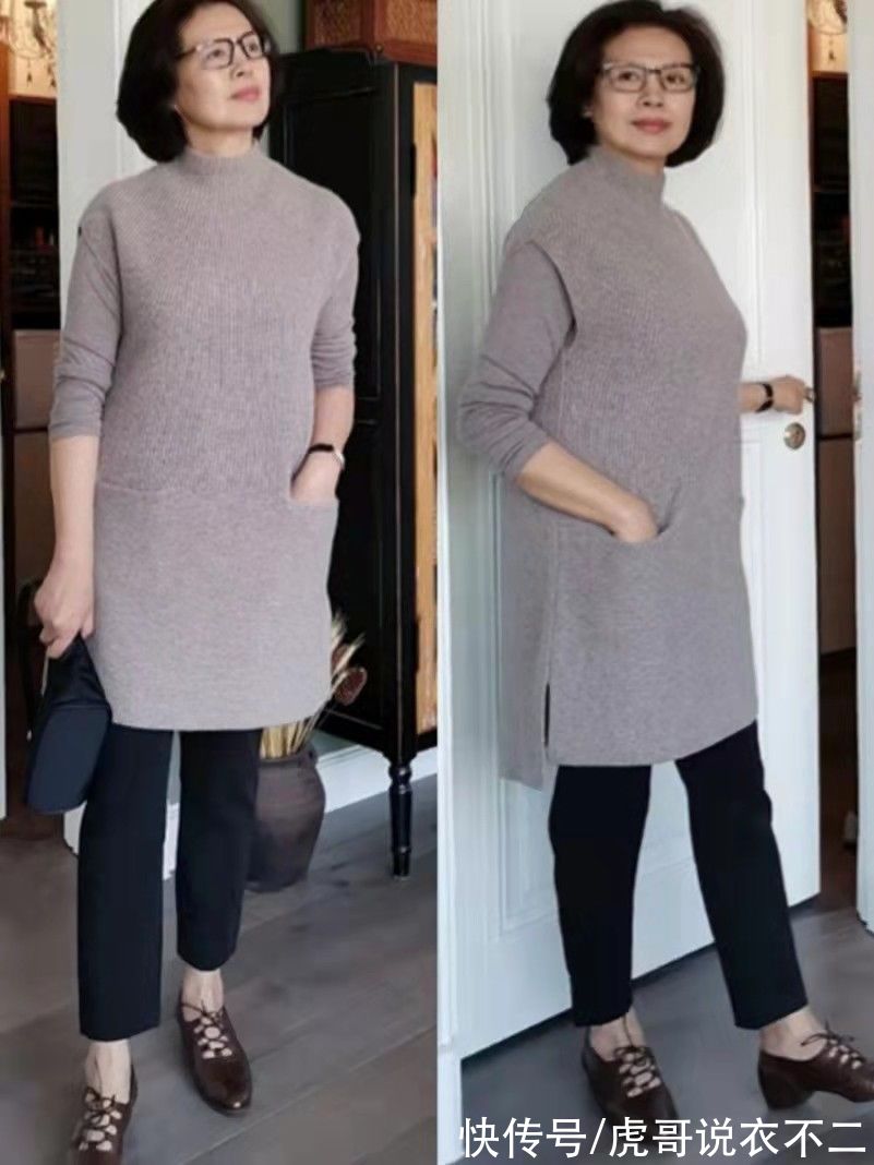 衬衫|这才是“奶奶辈”该穿的秋装，掌握这四个技巧，轻松穿出优雅气质