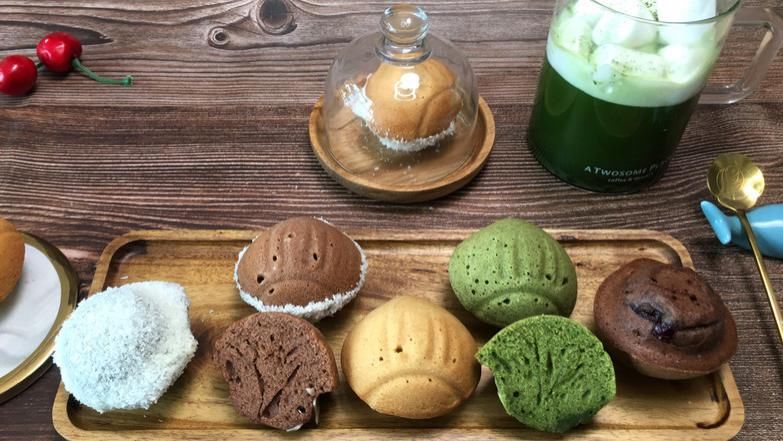 香气|三色栗子玛德琳,浓郁黄油香气小甜品。