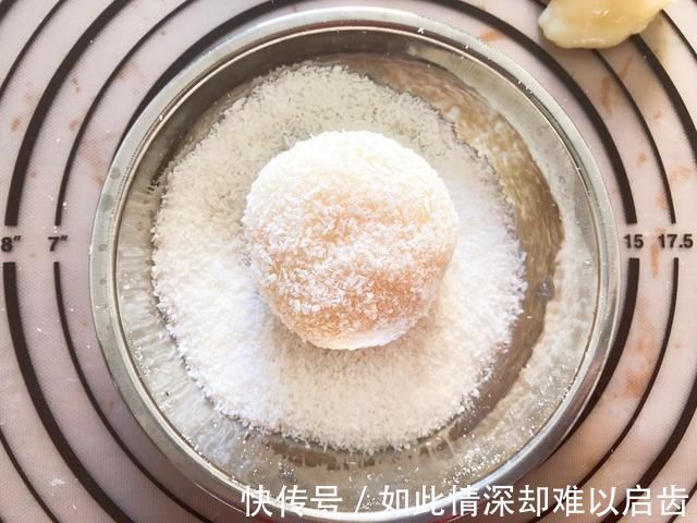 让孩子欲罢不能的橘子糯米糍,做法很简单,几块钱成本就搞定