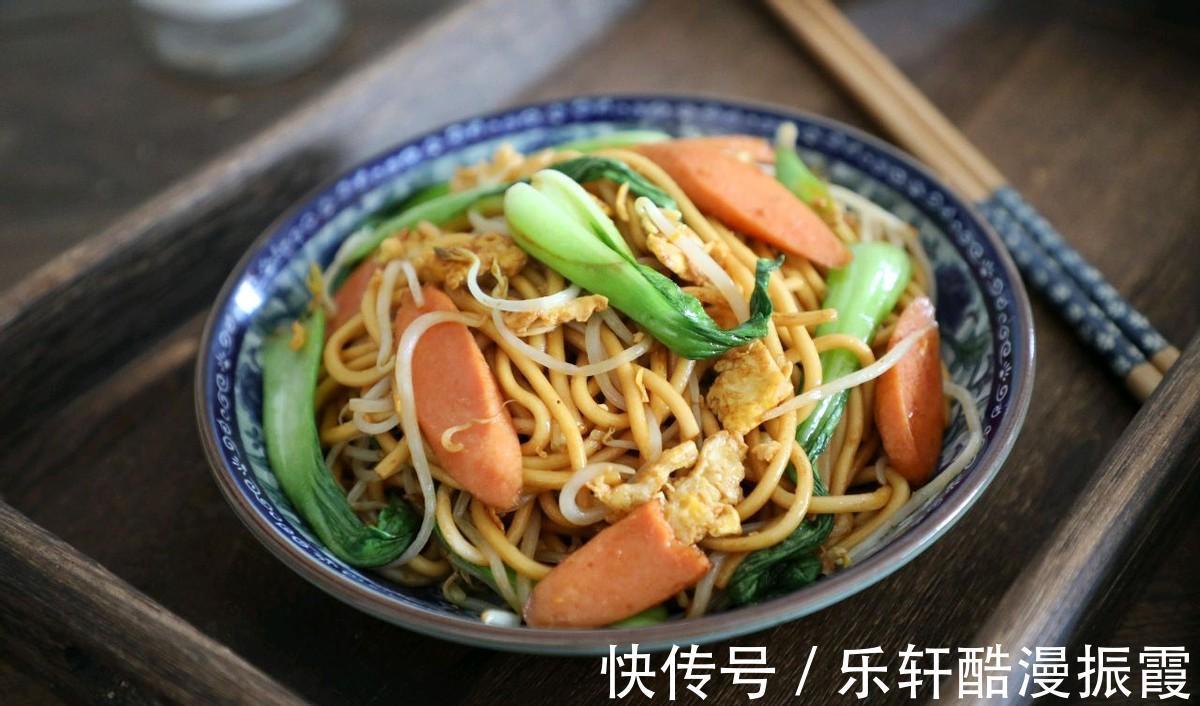 花生油|有荤有素的家常炒面,营养卫生,比外面卖的还好吃