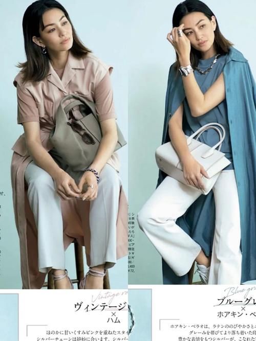 白色系|中年女人要想显贵，学日本博主的“高级色”搭配，简约大气上档次