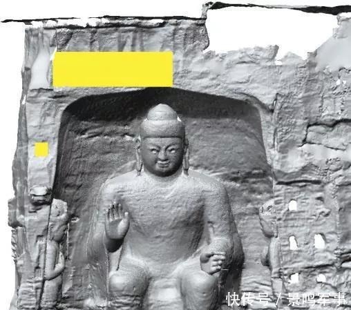 发现|揭秘|云冈石窟第3窟新发现铭文,可能是工匠私刻留名