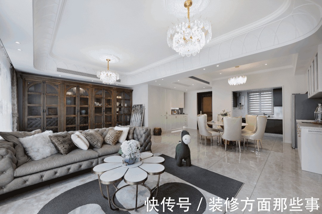 二胎|171㎡豪宅装修设计,二胎家庭老人同住还能全屋0杂物!