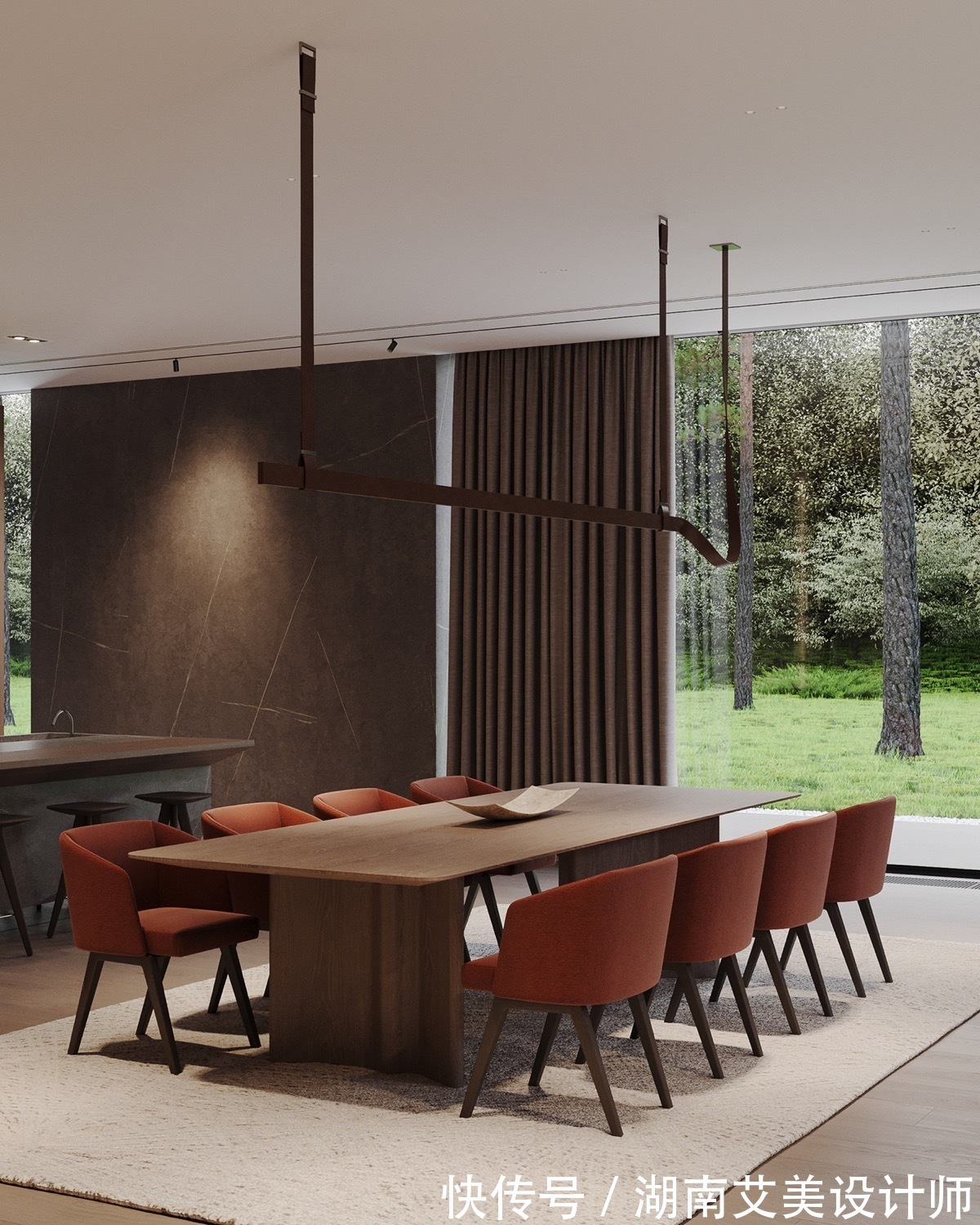 350㎡住宅空间,让自然融入空间!