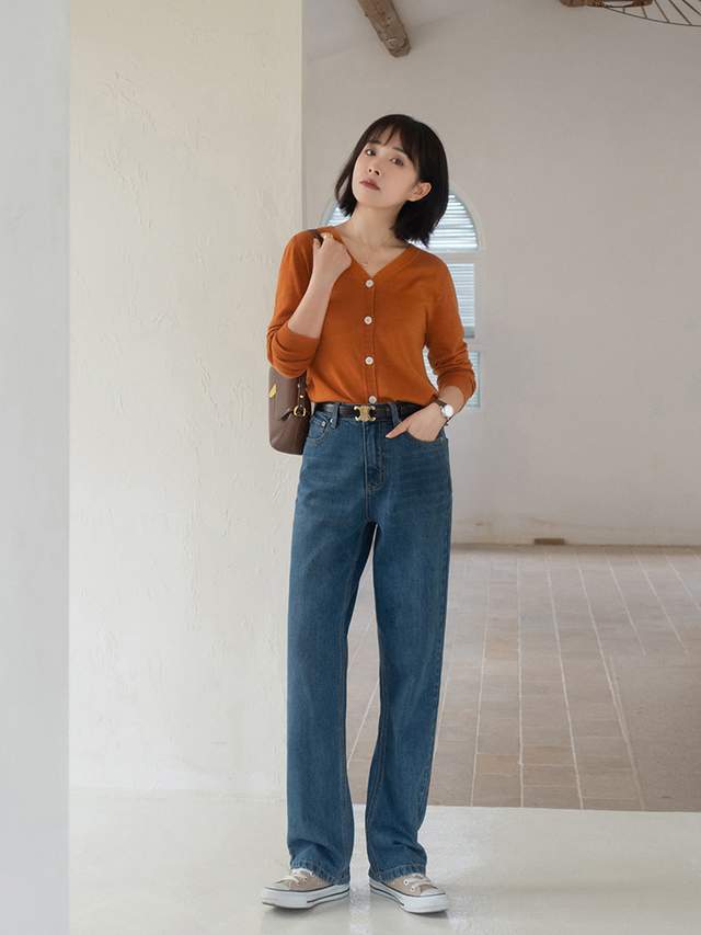 搭配|秋季来临,针织吊带裙搭配针织阔腿裤,碰撞出的