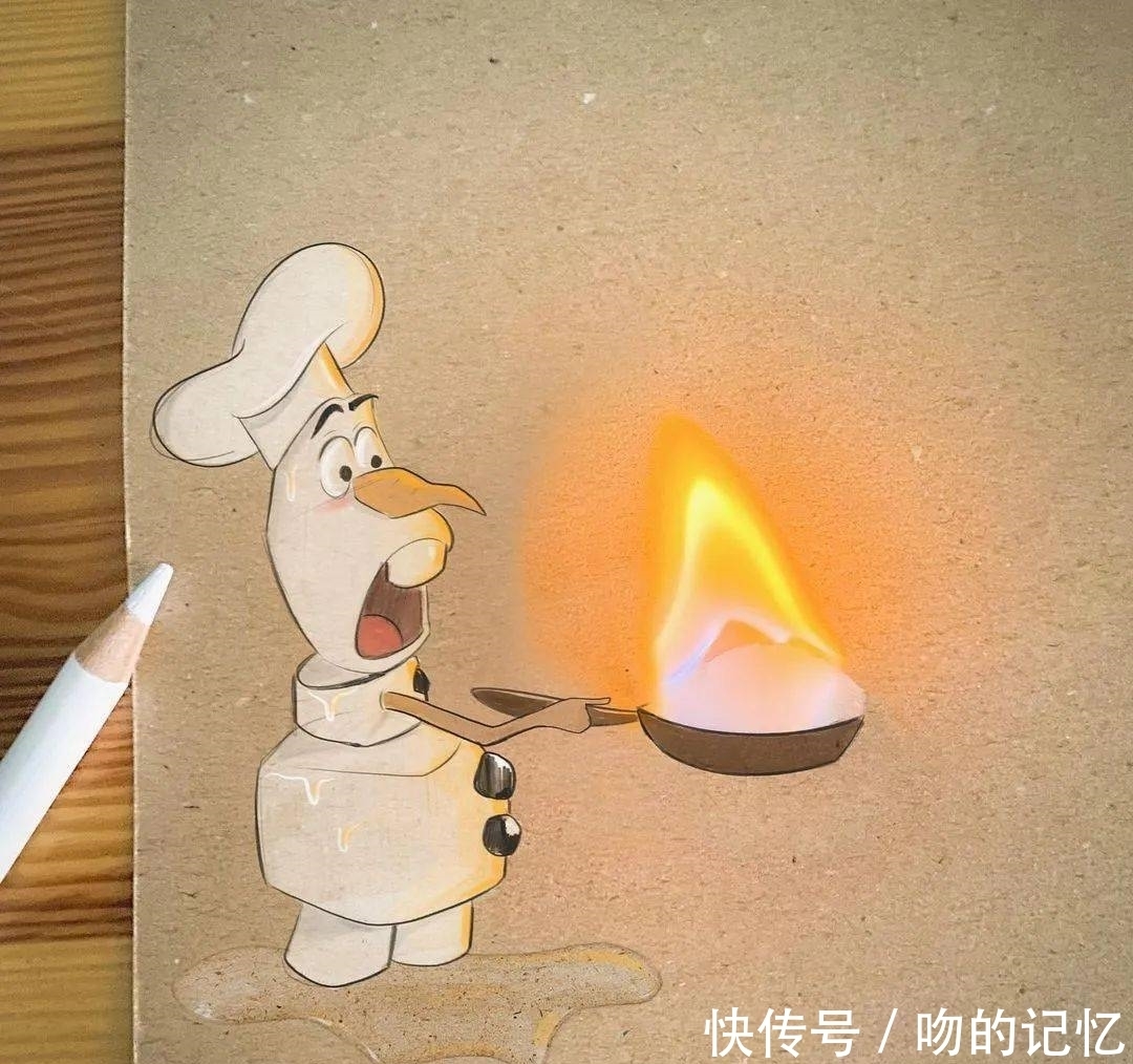 有没有|来看看,这组插图到底有没有用PS?