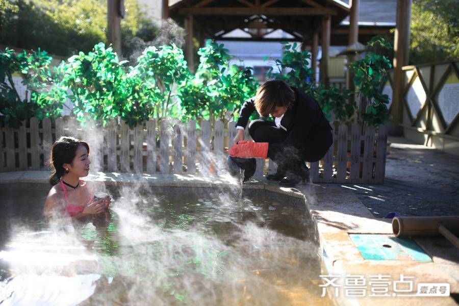 冬天|热气腾腾的温泉与冬天最相配