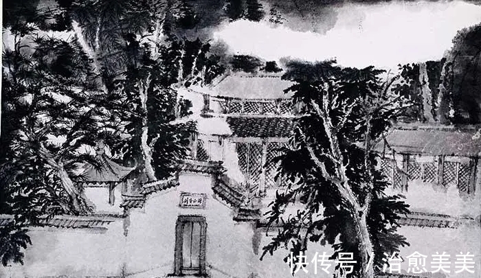 水墨!中国美院|二十多年来,他的水墨山水画影响了众多青年创作者