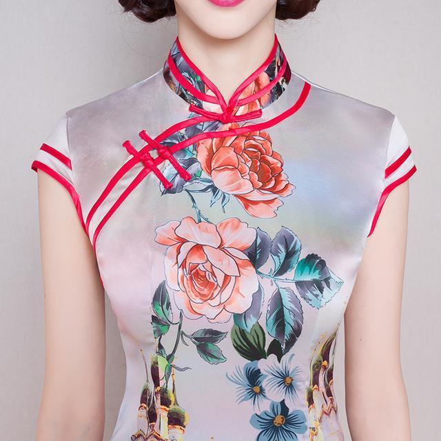 版型|中国式独有的改良式旗袍连衣裙,优雅高贵感受民国风情