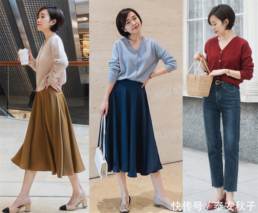 她的“雅致风”穿搭太惊艳了!春日学她这样穿:很美、很高级!