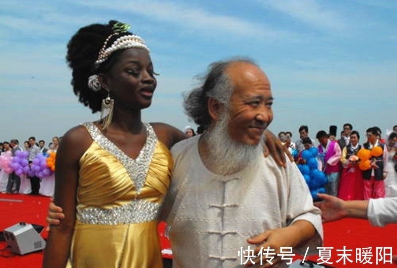 国画@53岁画家娶非洲姑娘,生下两个混血儿,为何婚后7年选择出家?