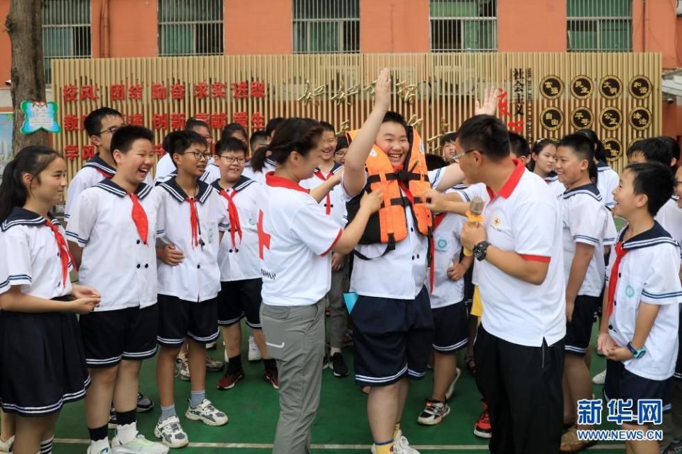 淮北市红十字救援队|暑期安全教育进校园