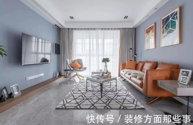 客厅|118平现代简约三居室 客厅采光怎么改善?