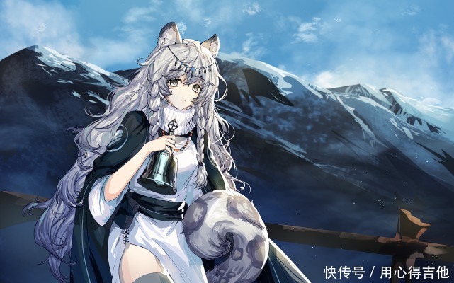 二次元|二次元美图，明日方舟初冬的雪并不冷