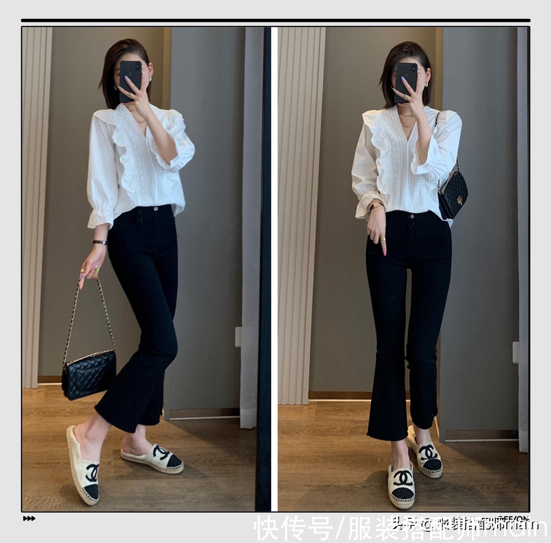 白衬衫|一件普通白衬衫解锁秋季时髦穿搭公式，让你从此路人变女神