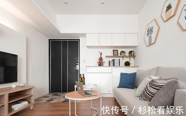 两居室|小户型房子的正确打开方式,清新精致的北欧两居室,想要拥有