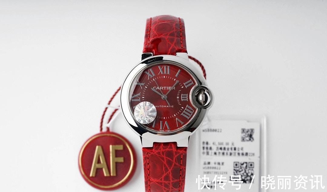 af厂#AF厂卡地亚蓝气球33mm中国红复刻表做工细节怎么样!