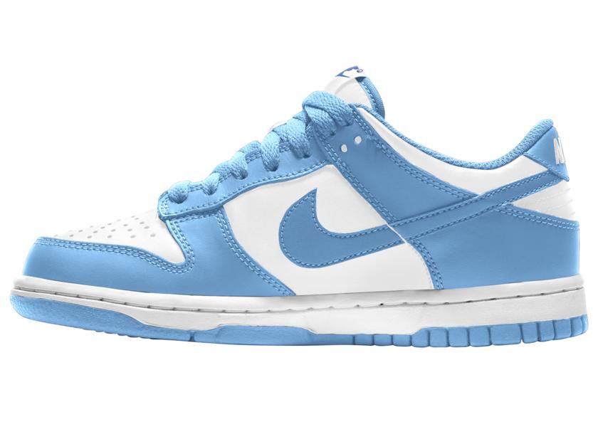  又一双北卡蓝加持配色！全新 Nike Dunk Low“University Blue” 首次曝光！