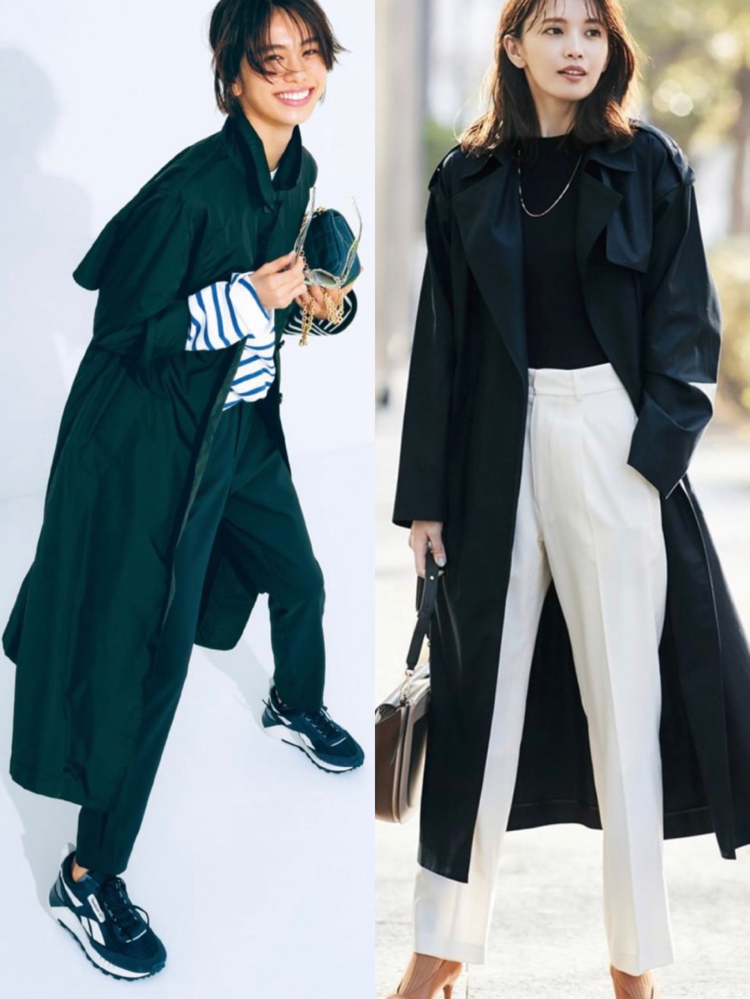 衬衫 早秋季节,“风衣的高级穿法”是这样的,搭配衬衫利落又有气场