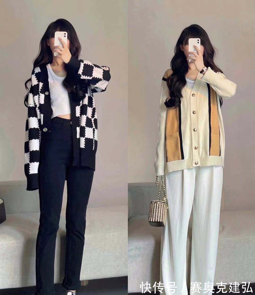 穿搭|早秋季节，针织衫、外套安排起来，让你的风度和温度全兼顾