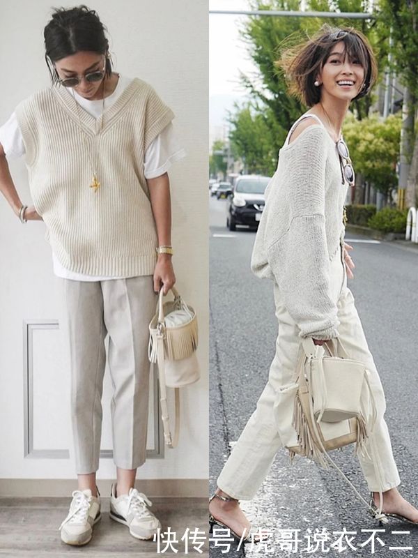 人近中年穿衣简约才高级，学这位40岁博主，轻松get好气质