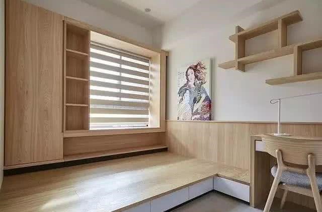 收纳|榻榻米已经落伍了,现在流行一体化的地台设计,年轻人都爱这样装