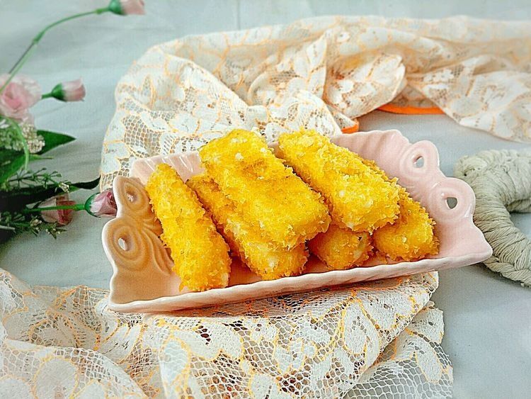 牛奶别直接喝，教你做空气炸锅版的炸鲜奶，酥脆可口太过瘾了