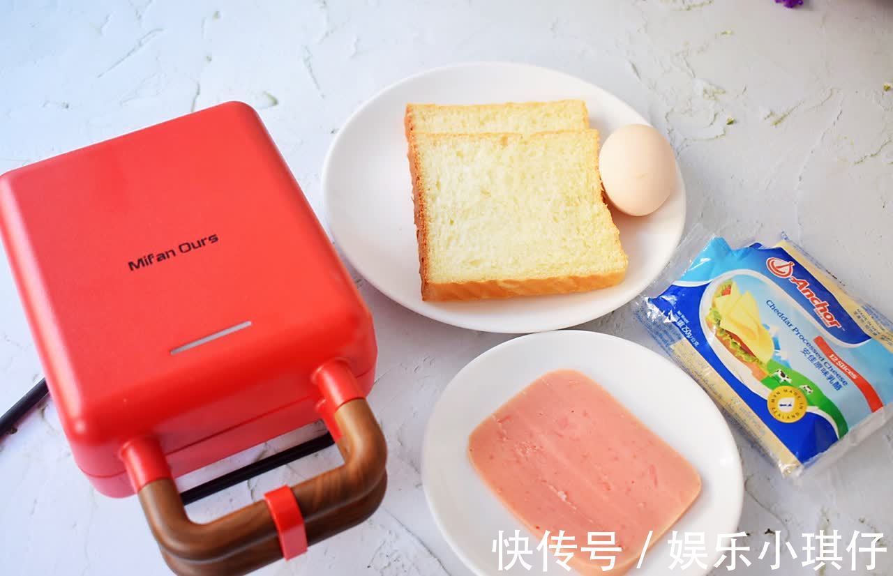 面包片|自制三明治，美味早餐食材，简单易学，满足一天上的能量