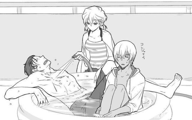 安室|柯南灰原哀、赤井秀一和安室透的日常生活,画面实在太甜了