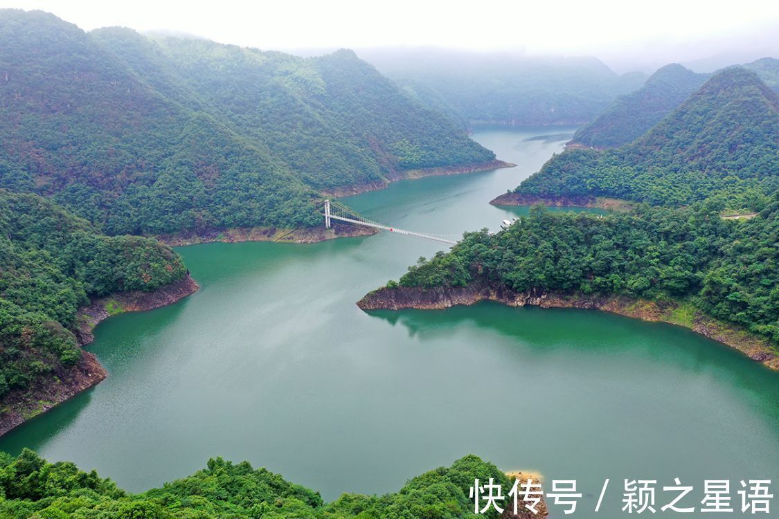 白溪水库|峡谷风光，水上天桥，两岸往来走路比开车快