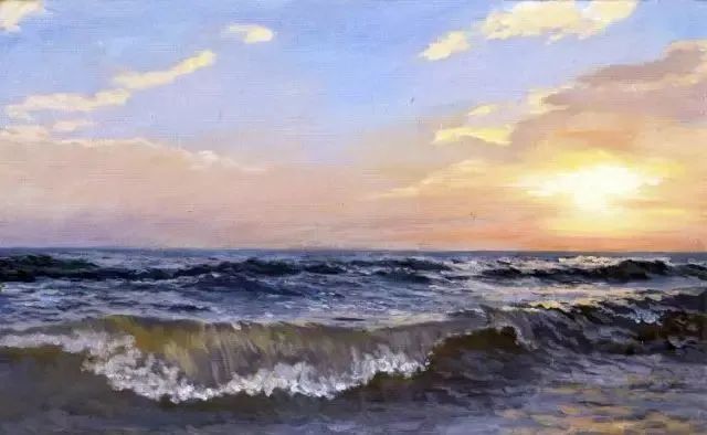 绘画|俄罗斯 爱德华·巴诺夫 ?的风景油画,好美