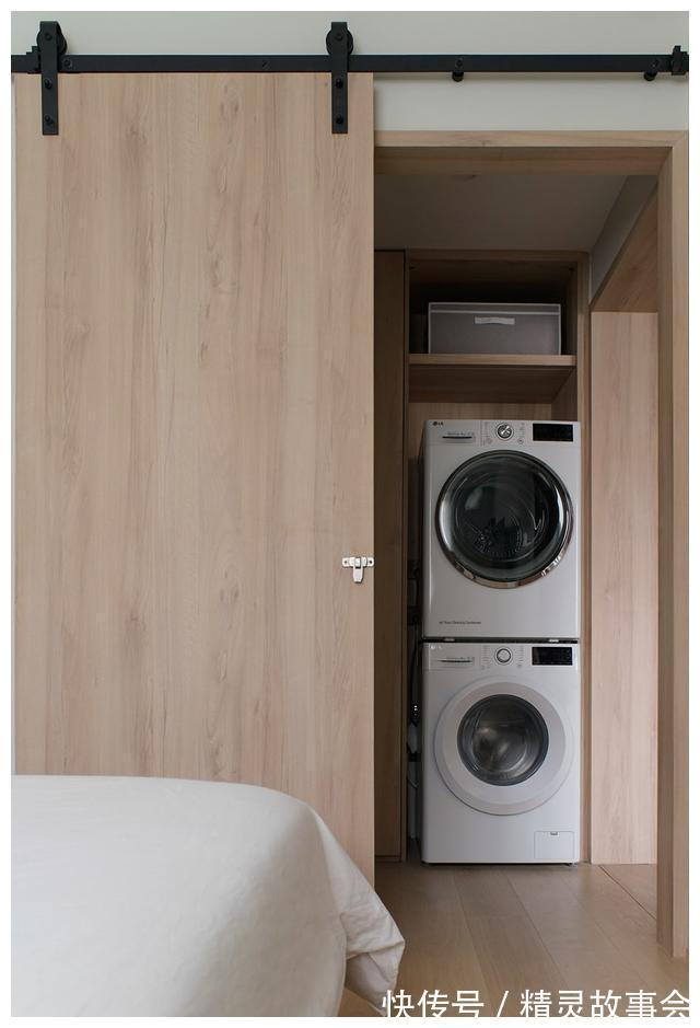 谷仓门|果然小户型最适合日式风格,他家的43㎡,采光和收纳问题全解决!