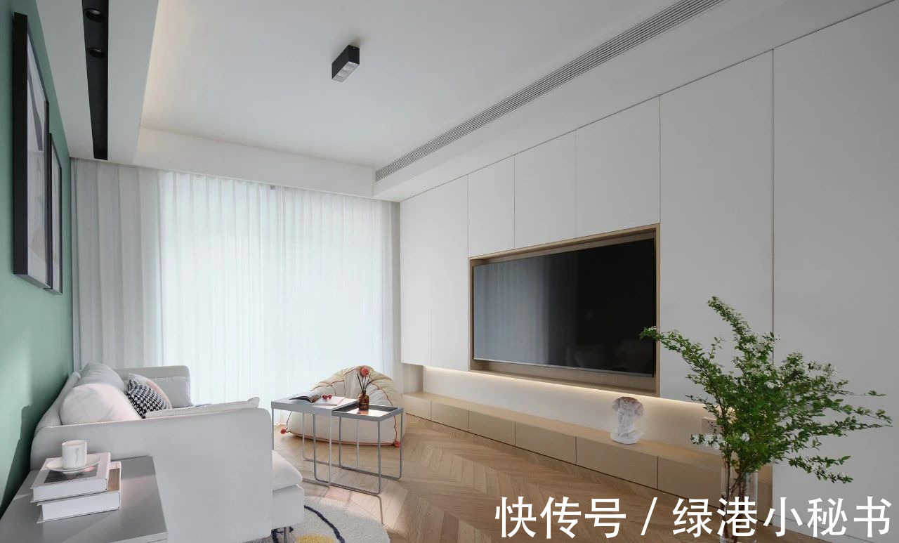 装修|装修案例欣赏：清新款现代家居装修，冬季也能拥有春天的色彩！