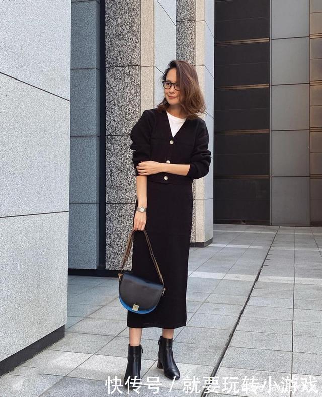 不要乱穿基础款,通过“针织衫+半裙”解析细节,每条都是重点