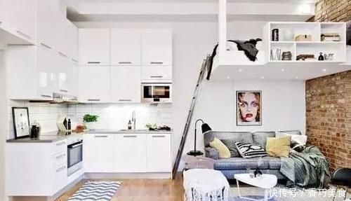 LOFT|国外很流行的“阁楼床”,小户型装上成LOFT,还多出10平米