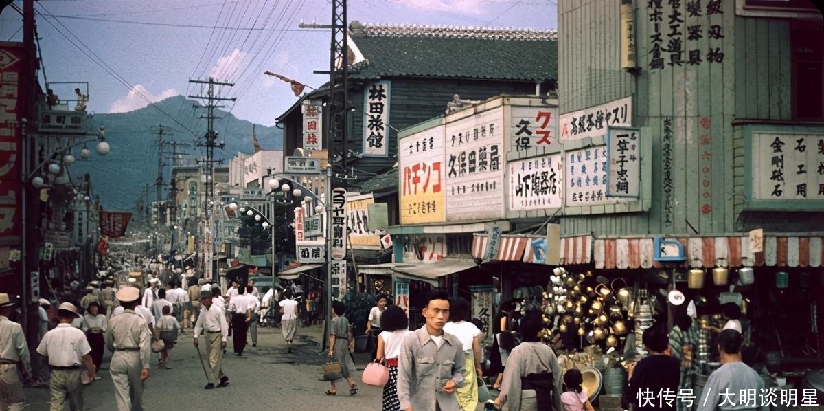 本某地|旧影拾记：1950年代，日本的乡村城镇，以及人民的真实生活