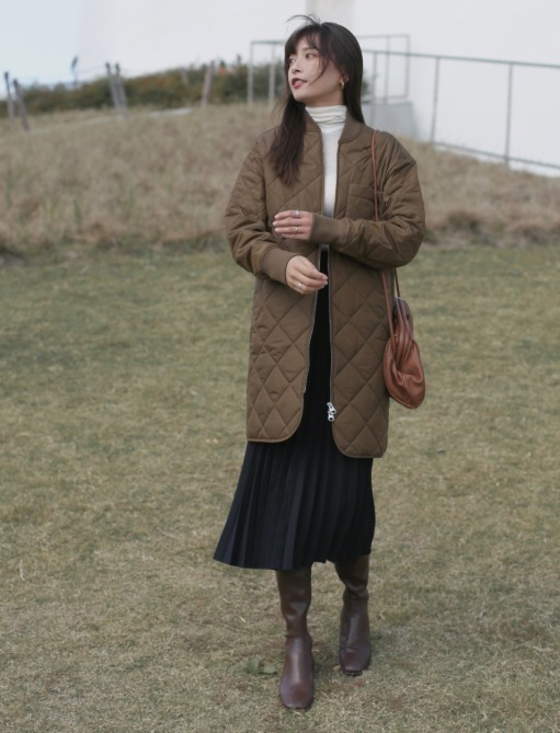 紧身裤|羽绒服越简单越好看,看下面这5套穿搭,小白也能穿出高级感!