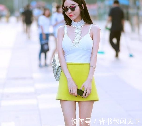 黑白色|街拍 经典黑白色, 时尚界两大主角！
