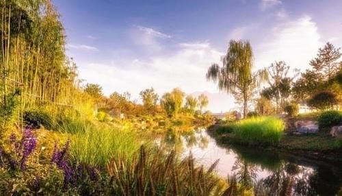 西安一“意境”公园走红，被称陕西“小太湖”，距市区1小时车程