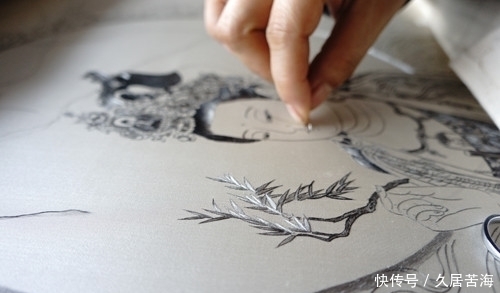 她用一根针绣宇宙星空,美国宇航局想高价强买,她:只能留在中国