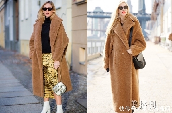 冬天|寒冷的冬天跟低温说“bye bye”,羊羔毛大衣值得你入手